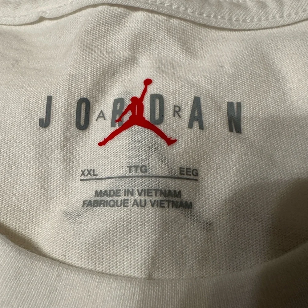Jordan Photo Tee - White with Photo Graphic - NWT - Size XXL